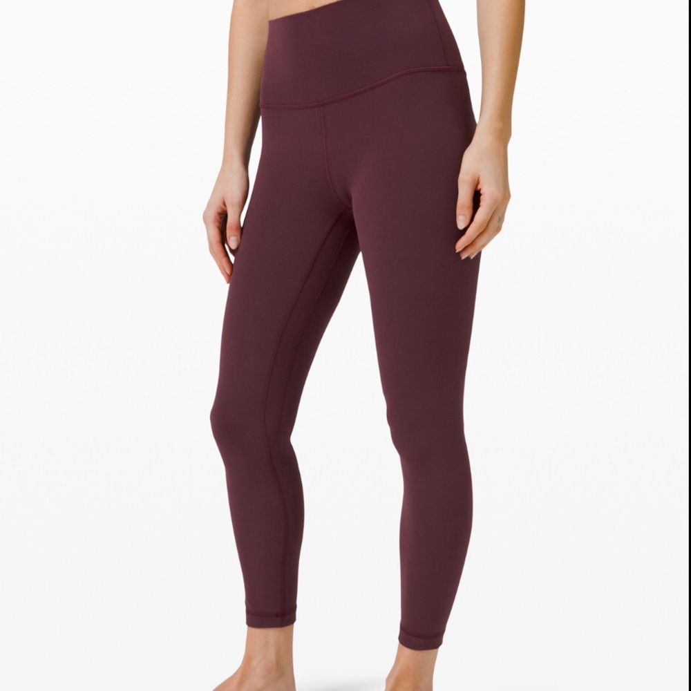 ❌SOLD❌: Lululemon burgundy leggings